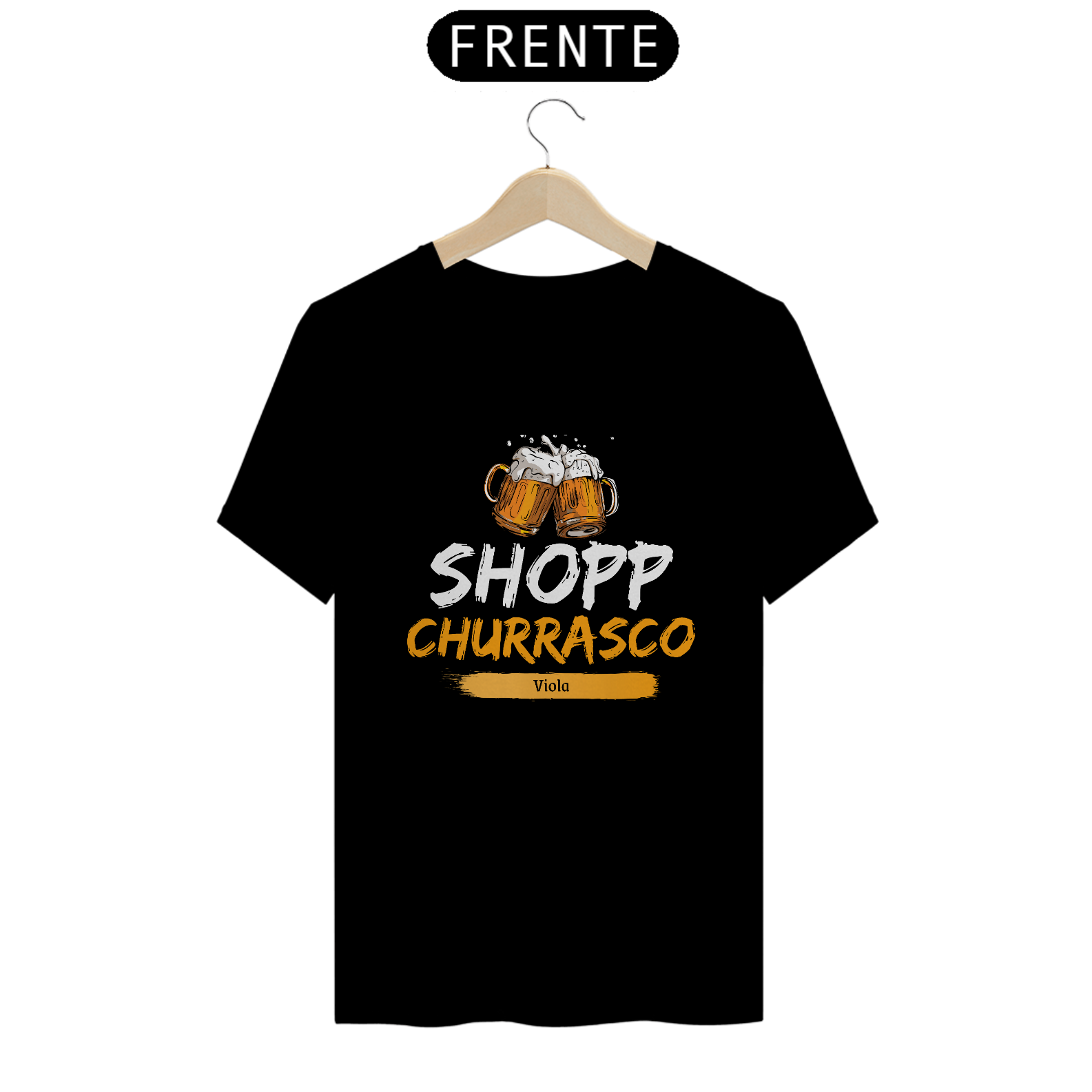 Camiseta T-Shirt Classic Unissex / Shopp Churrasco Viola
