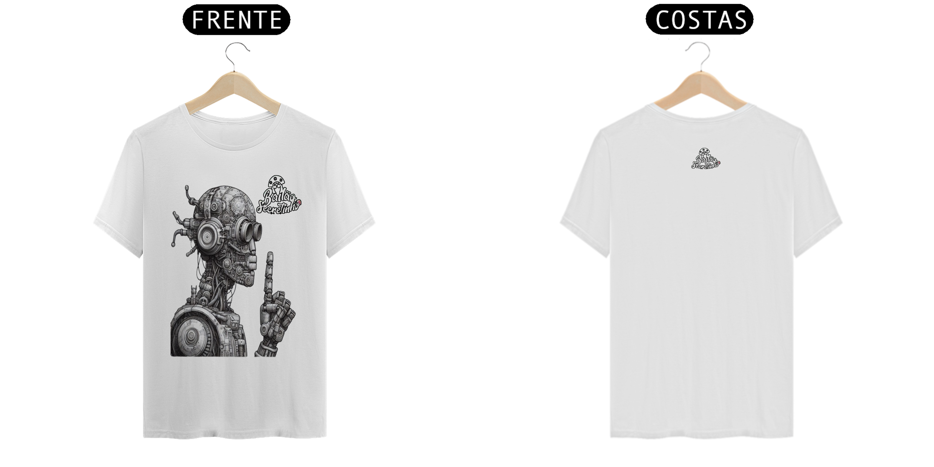 Camiseta Robo Secretinho