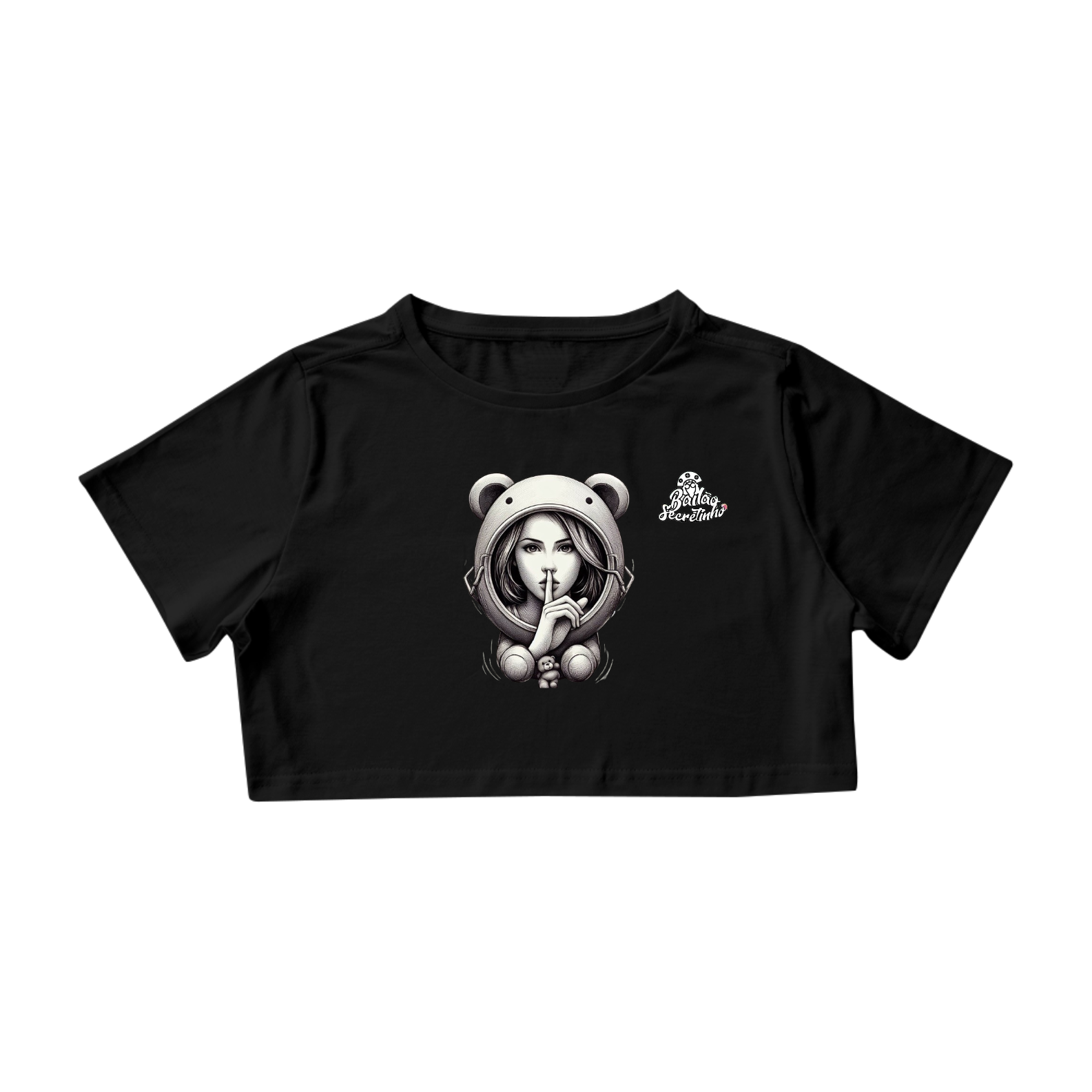 Cropped Urso Robot Secretinho