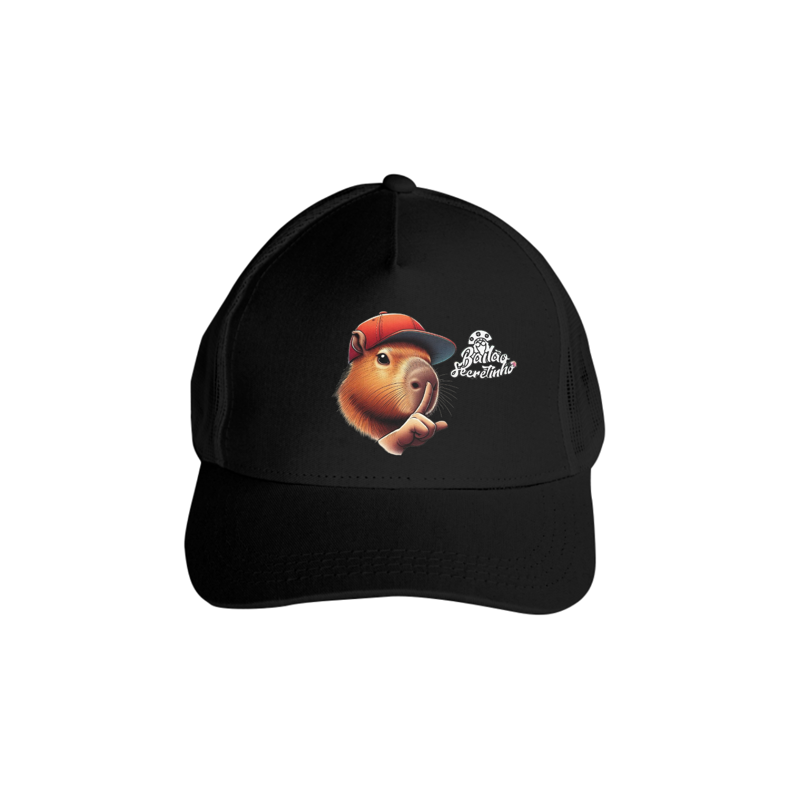 Boné Curvo de Tela Capivara Secretinho