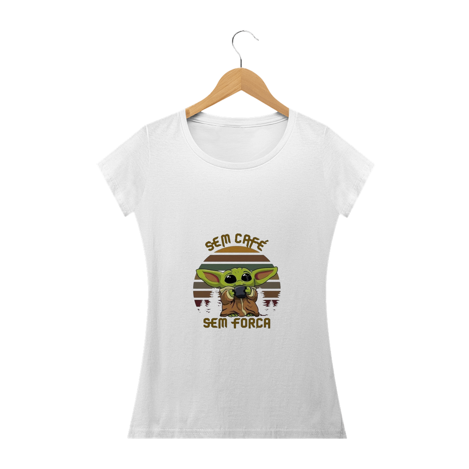 Camiseta sem cafe sem força