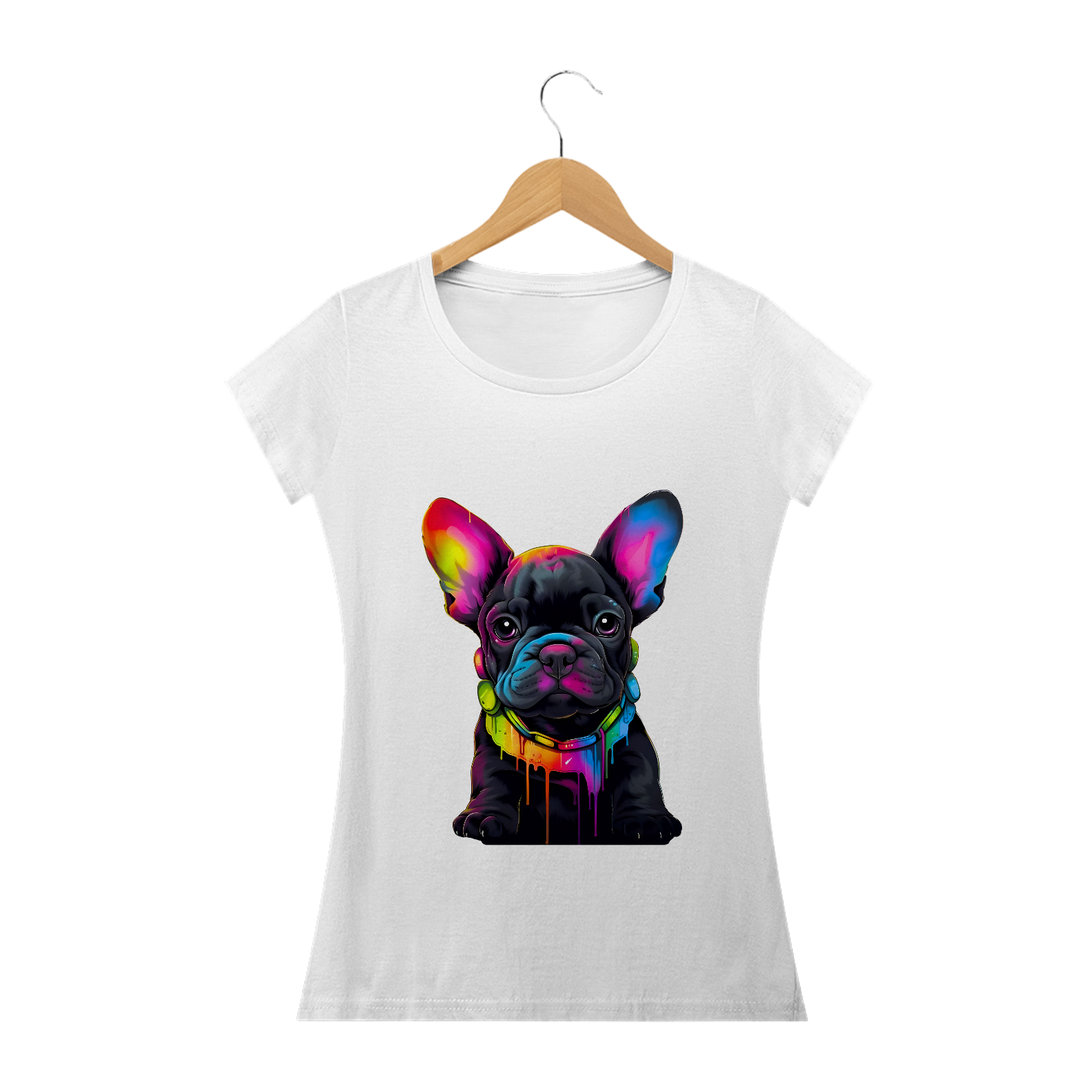 Camiseta buldogue color