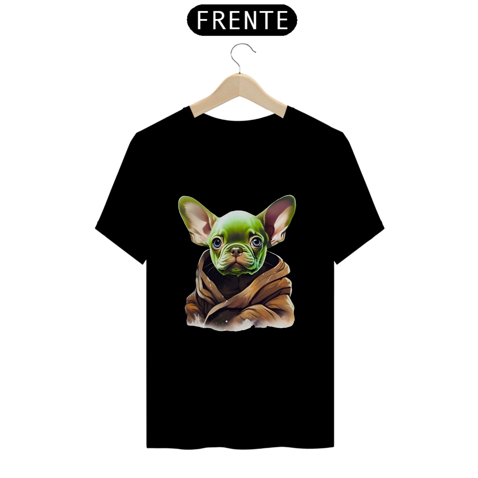 Camiseta Baby Pug Yoda