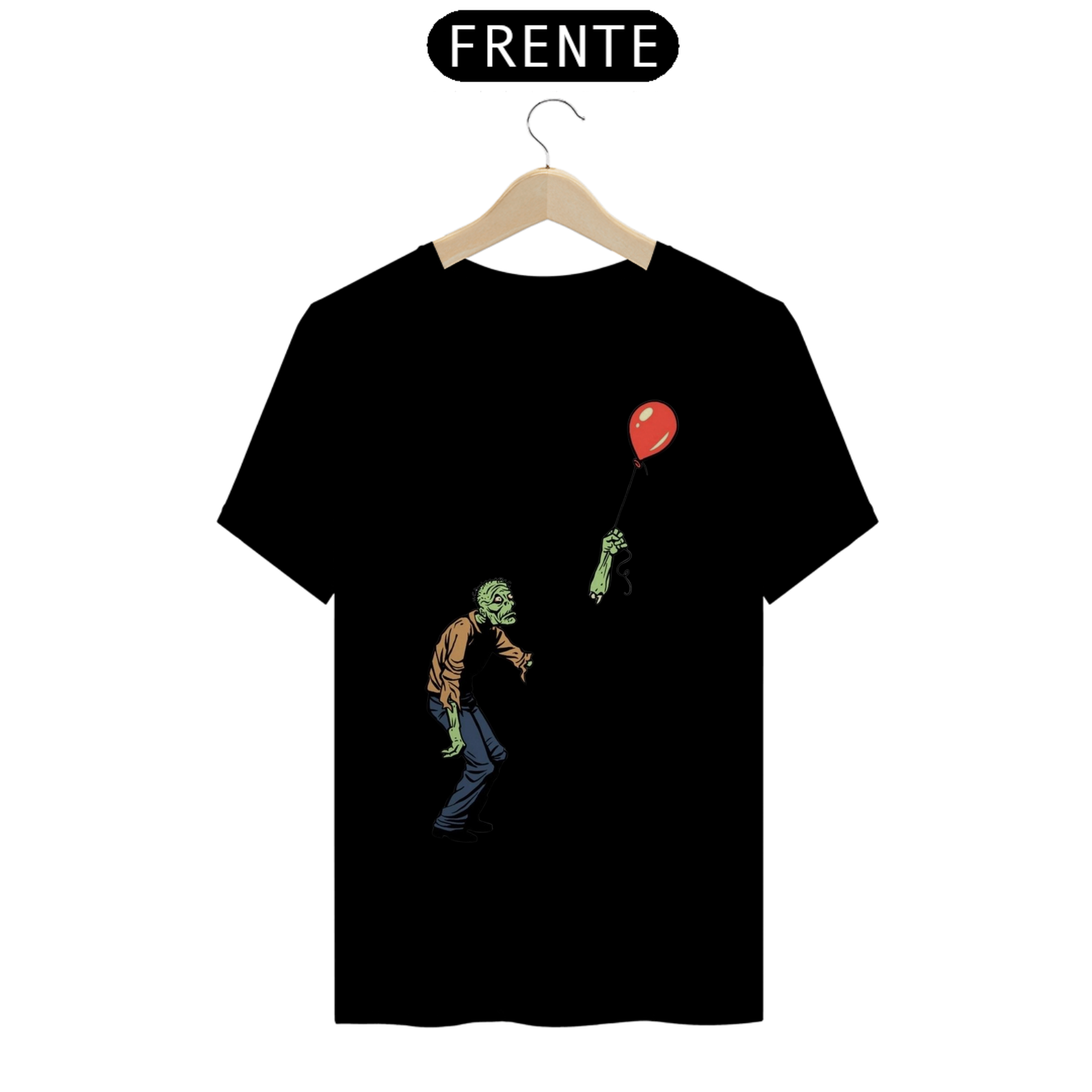 Camiseta Zumbi Arte IA