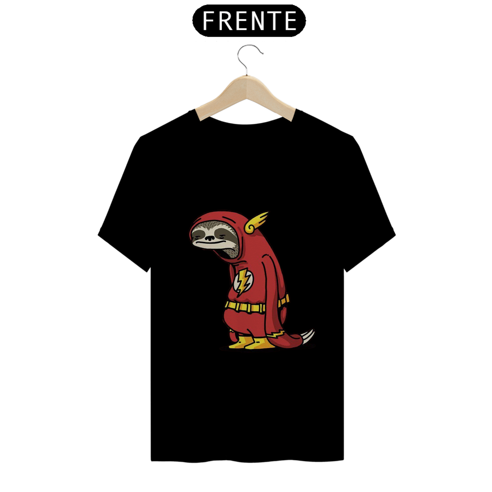 Camiseta preguiça the flash