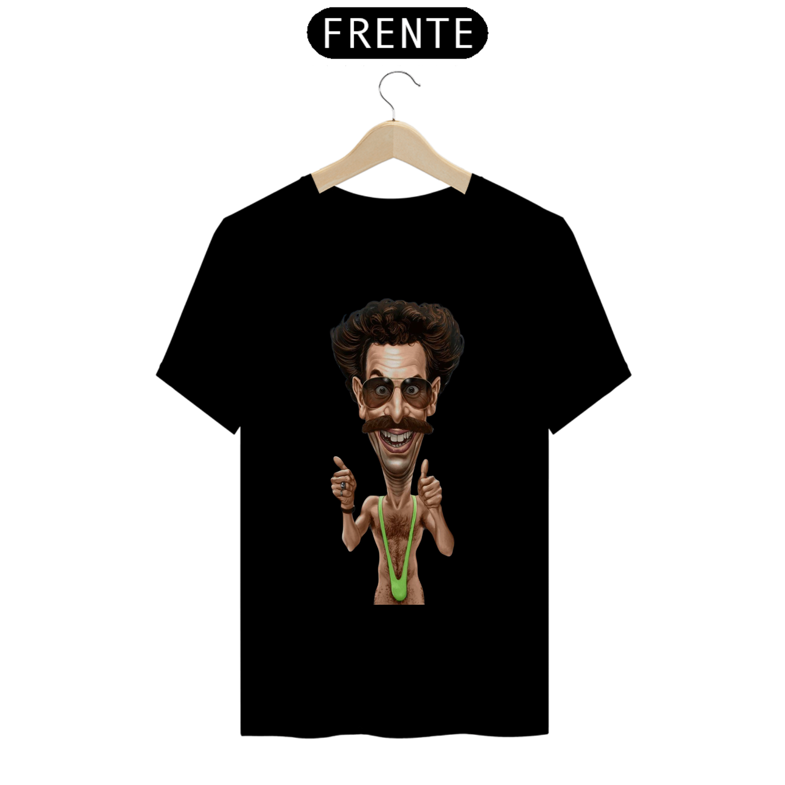Camiseta borat Arte IA