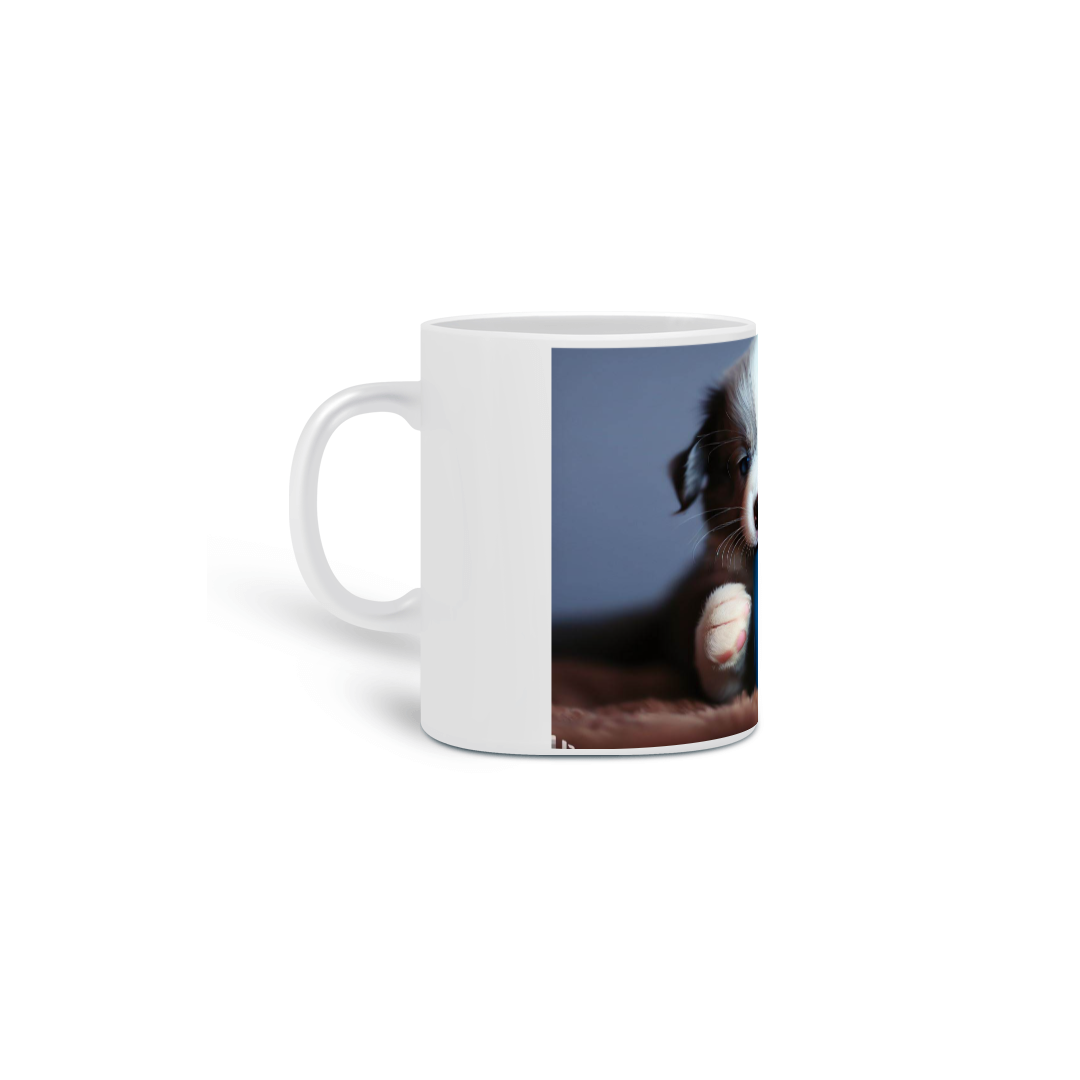 Caneca Cachorro Café