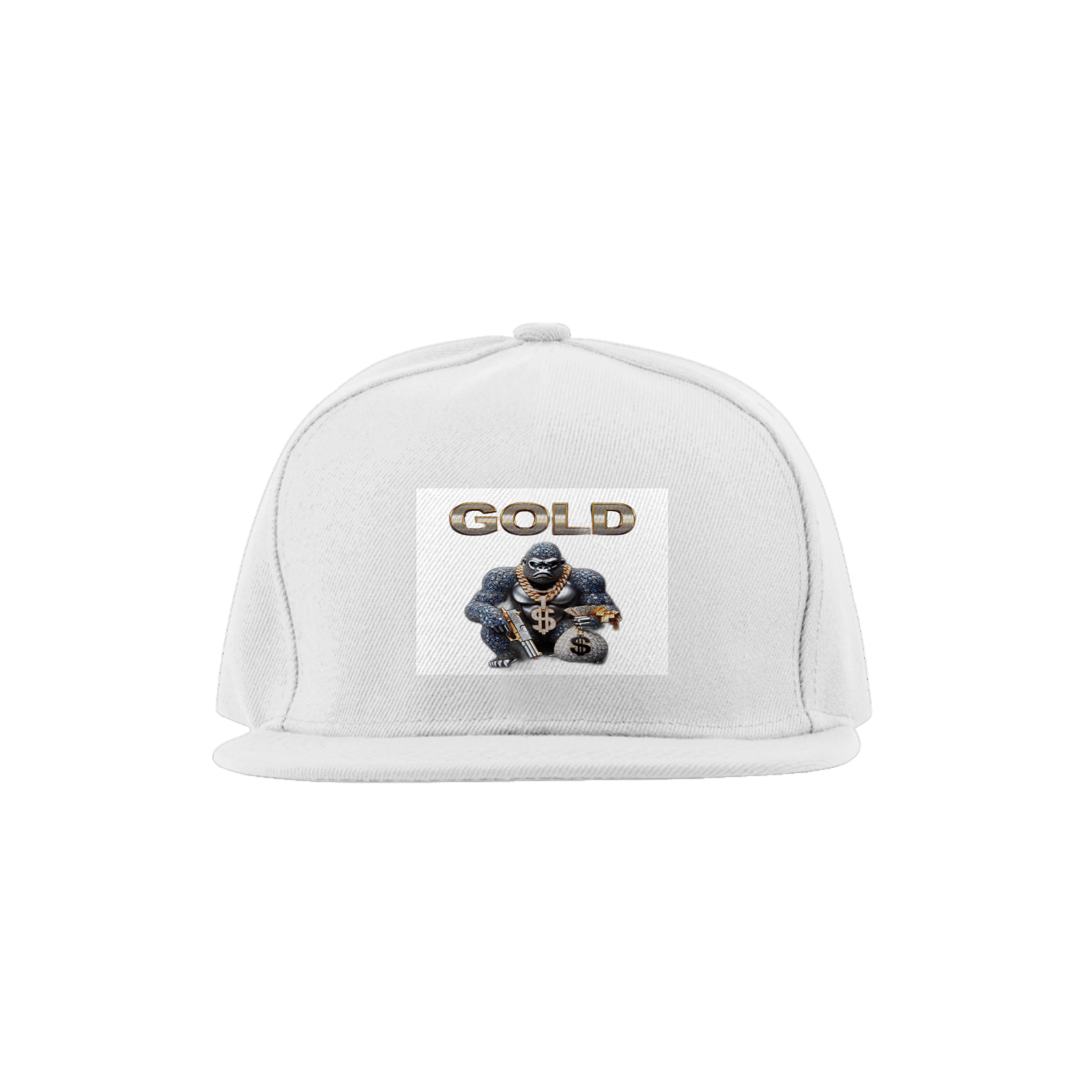 Nome do produto: BONÉ GORILLA GOLD