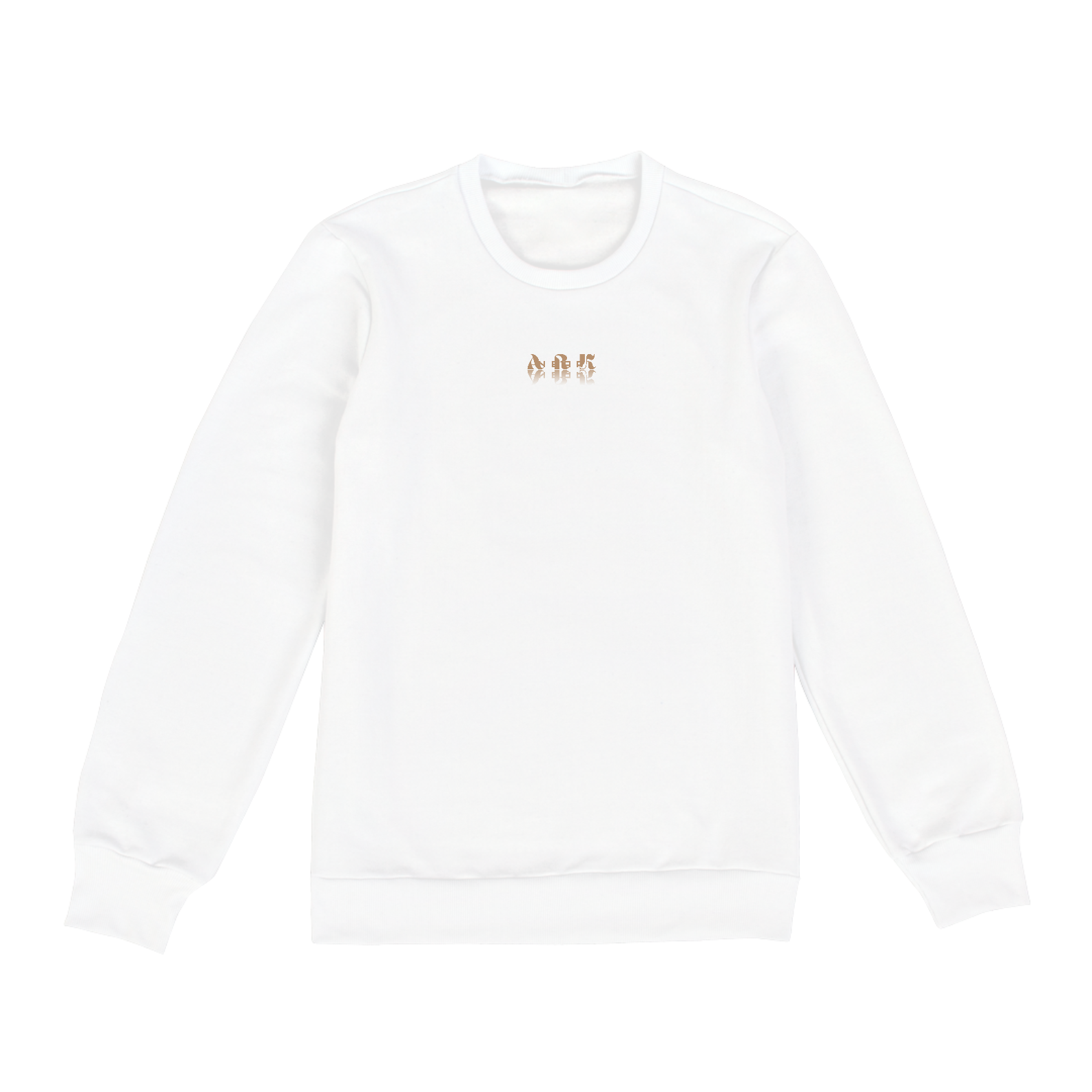 Moletom Careca ARK NEAR REFLEXO - Branco