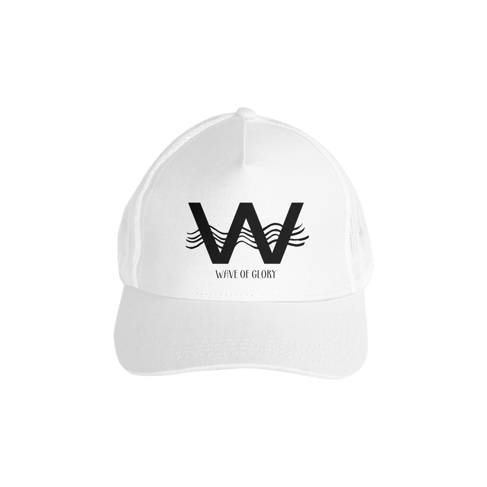 Nome do produto  BONÉ COM TELA WAVE OF GLORY - BRANCO
