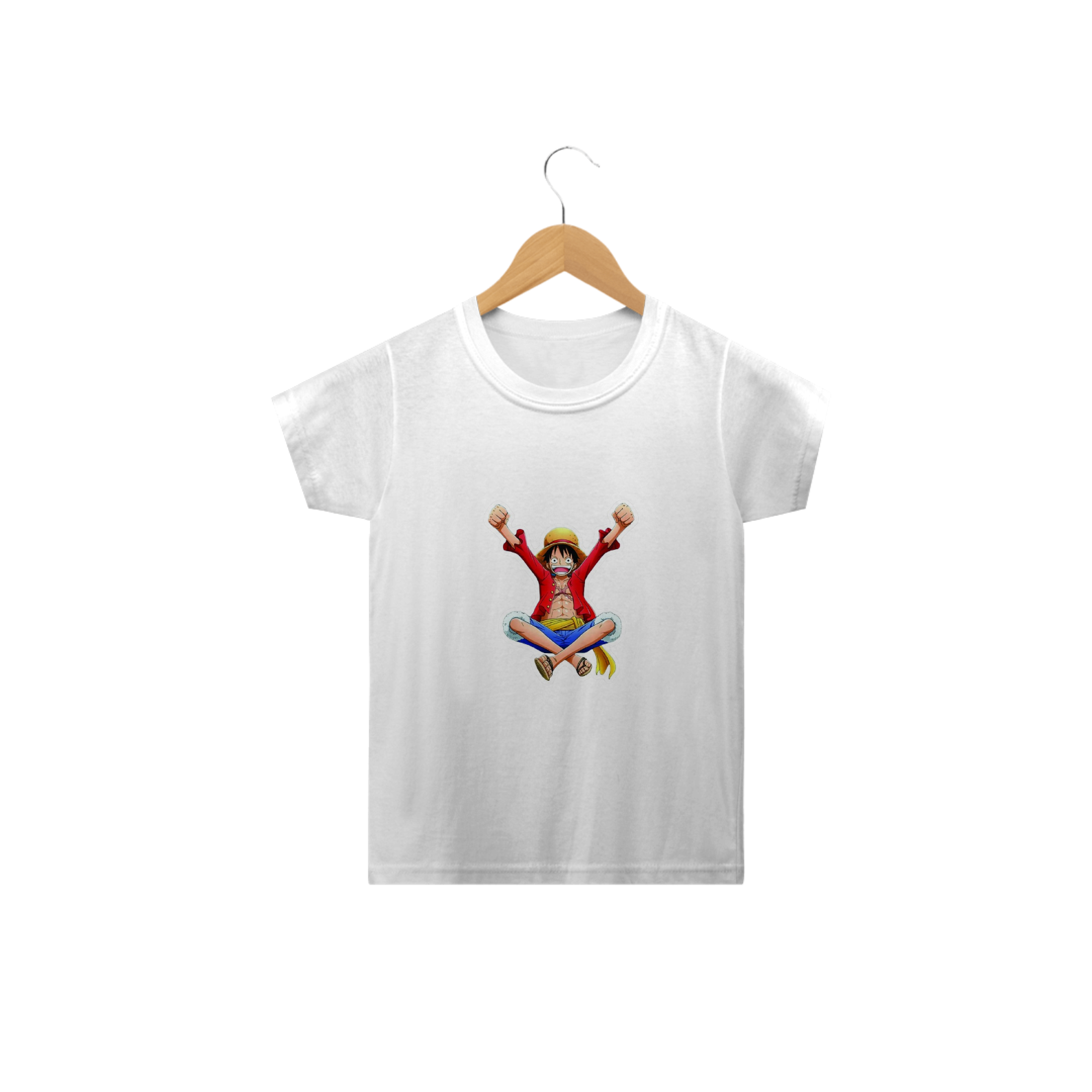 Camisa Infantil Luffy Unissex