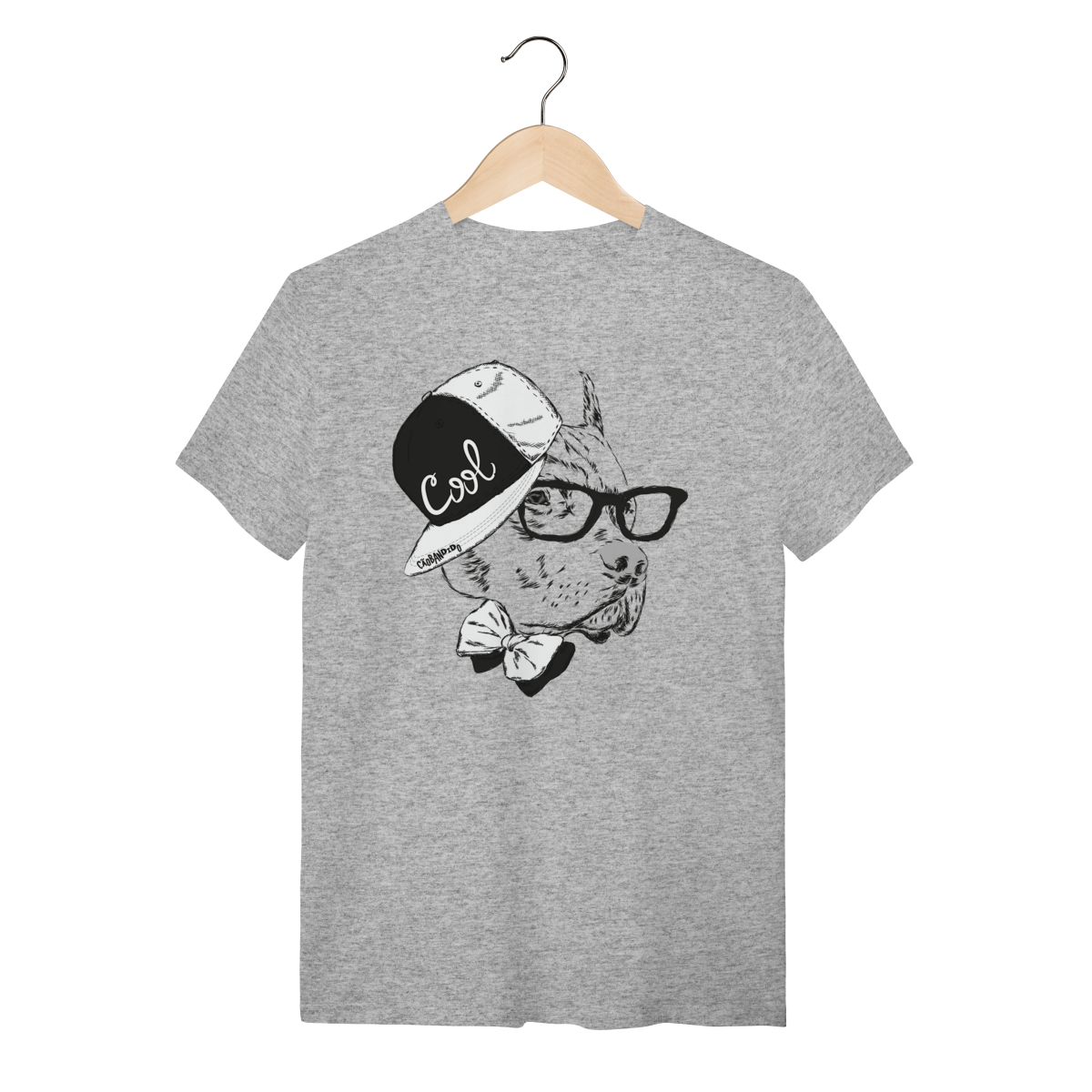 Camiseta Pitbull de Boné e Óculos