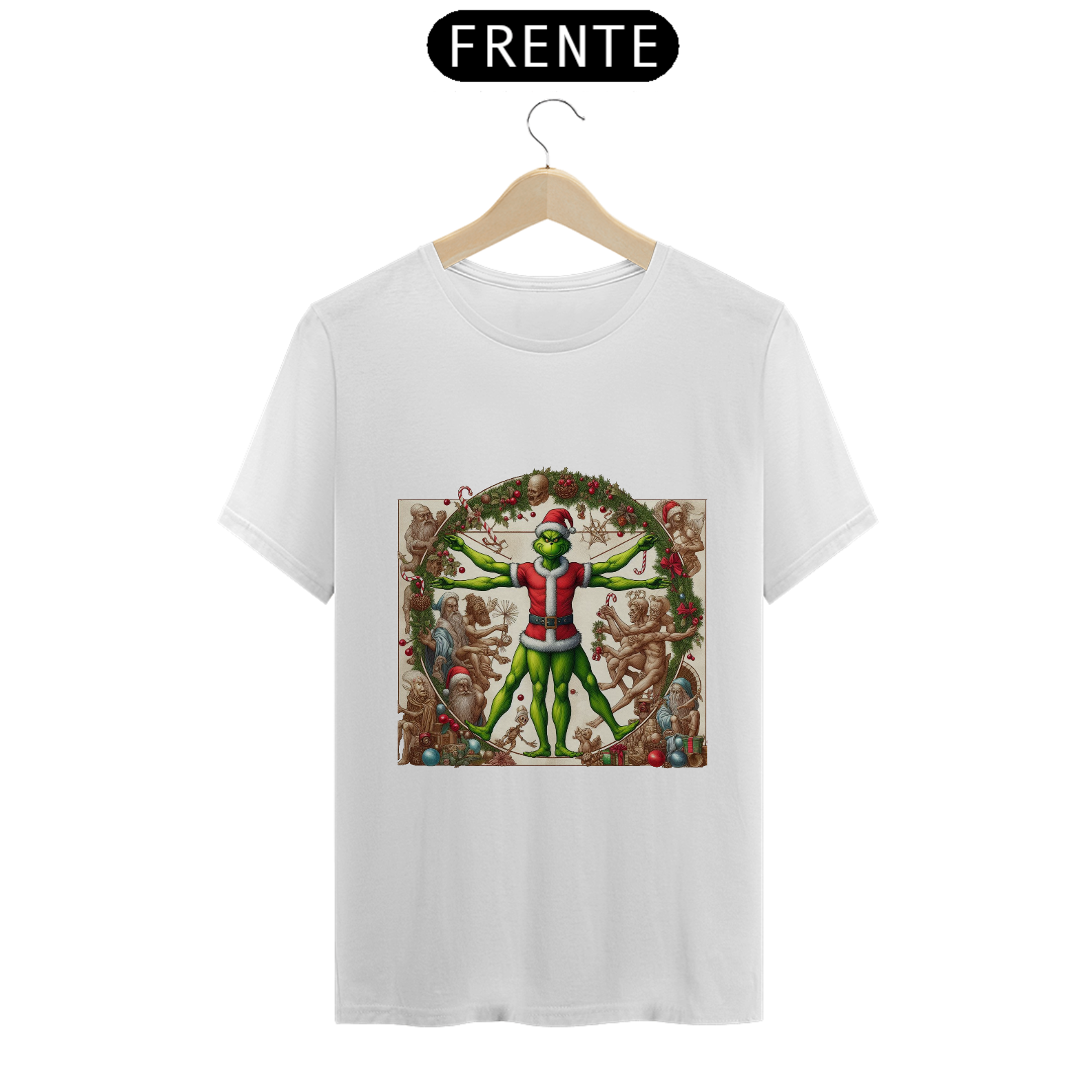 Camiseta - Grinch Vitruviano