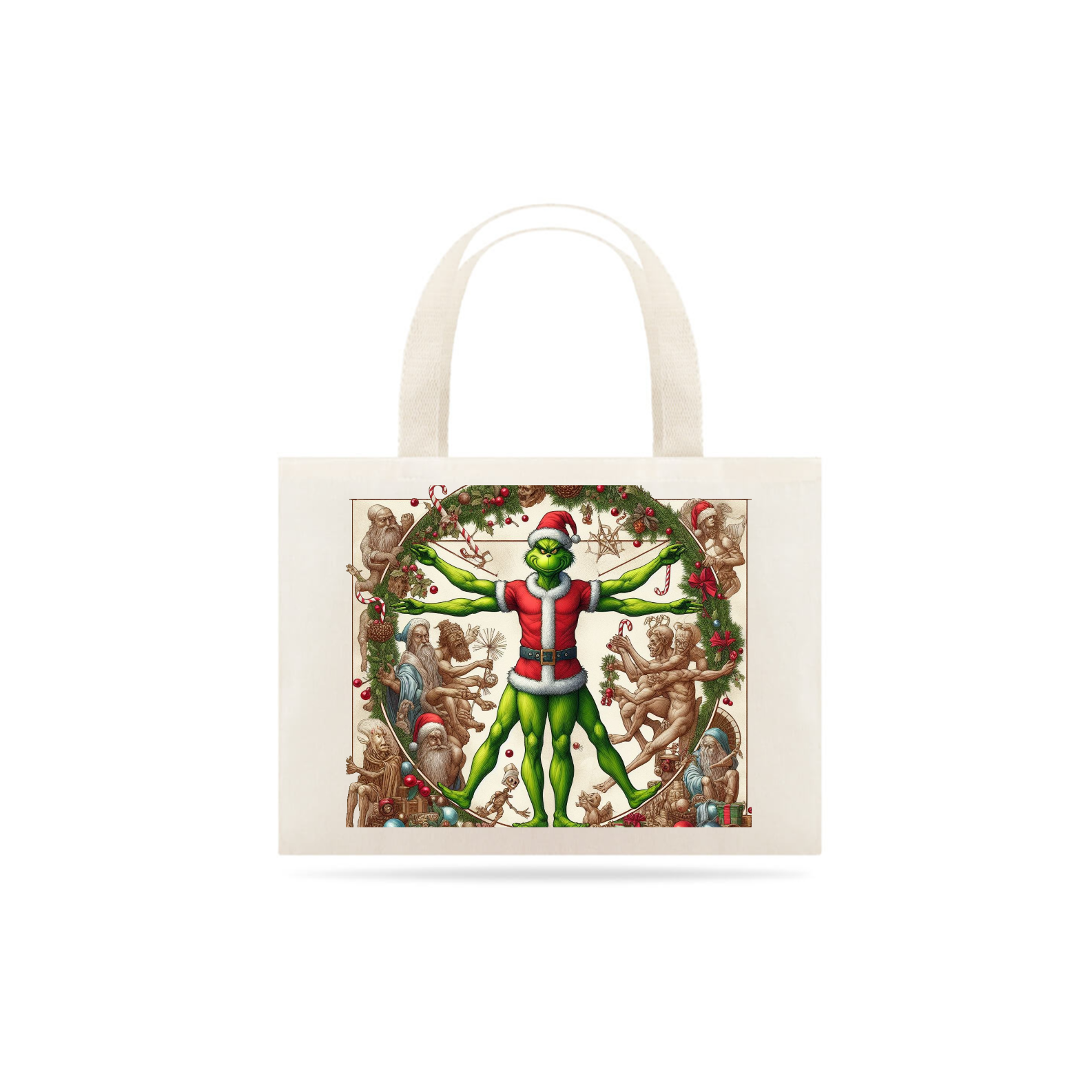 Ecobag Grinch Vitruviano