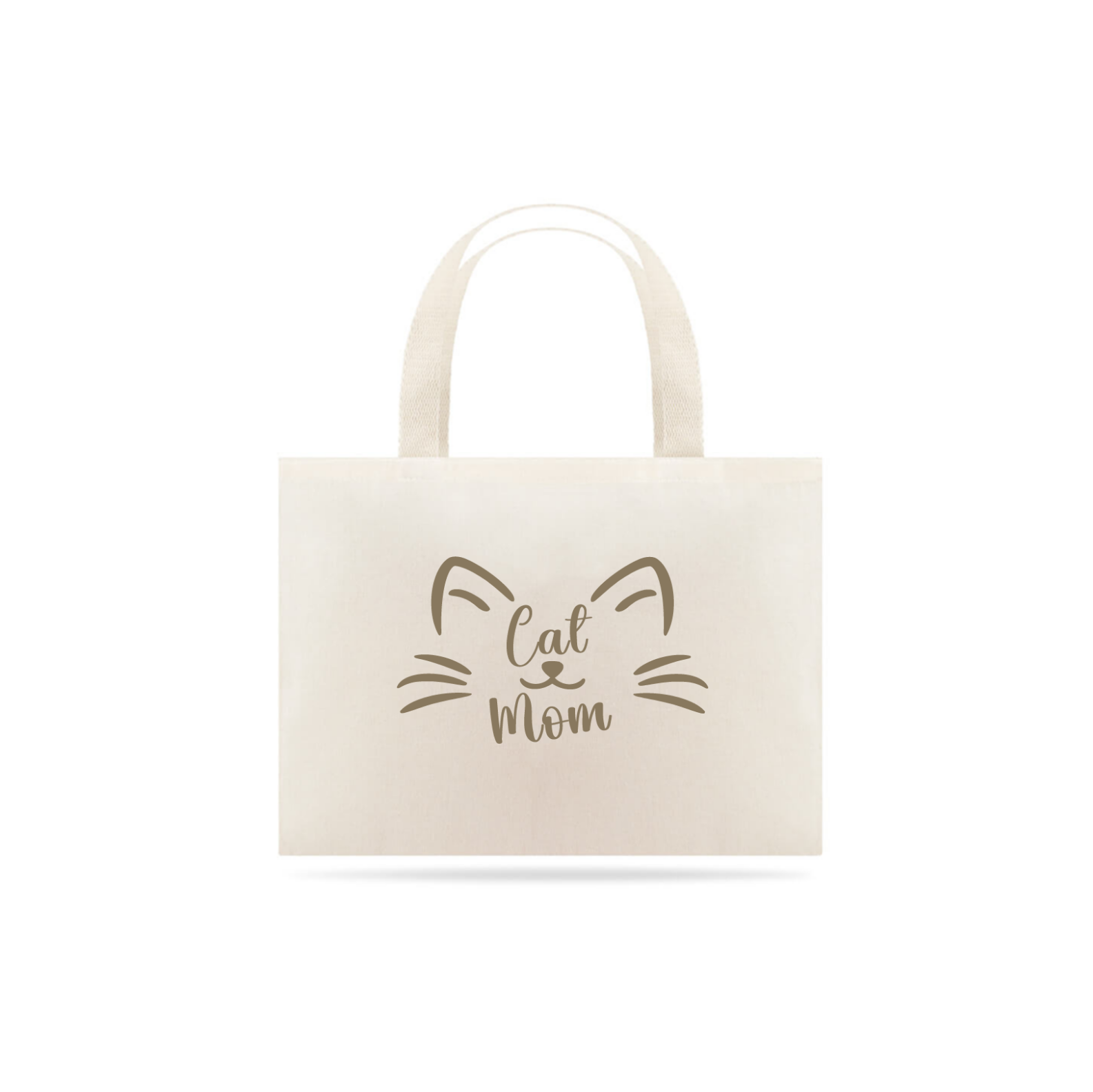 Eco bag cat mom 
