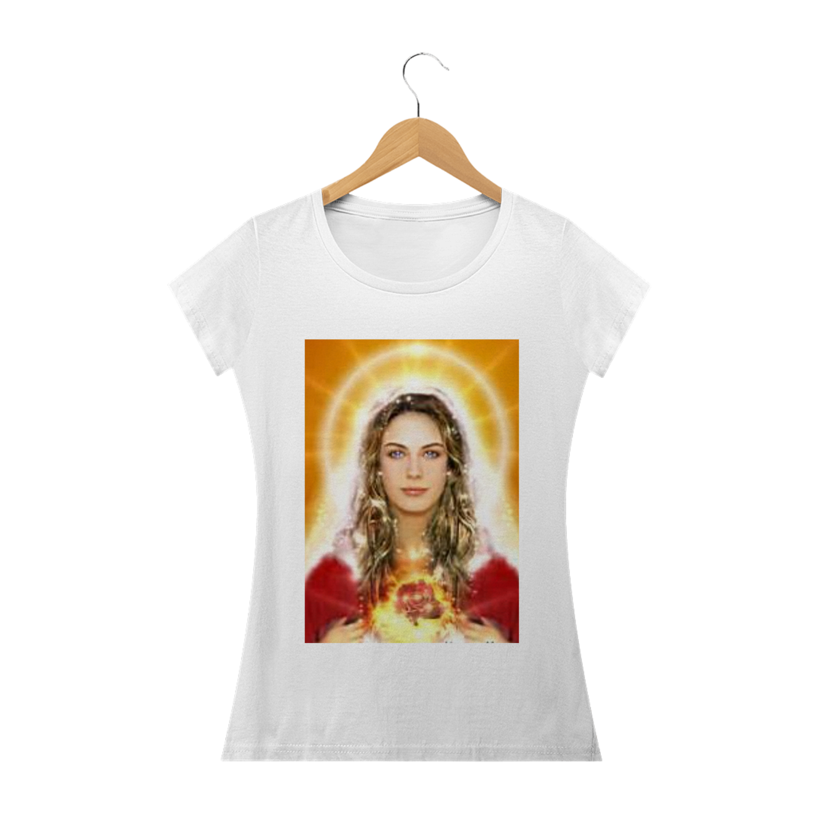 Camiseta feminina Nada