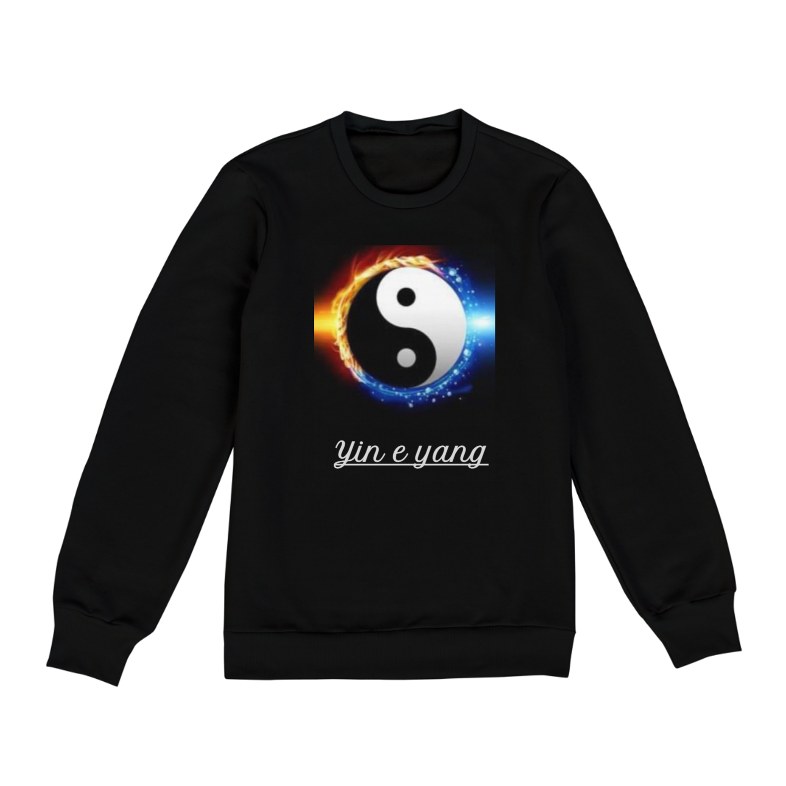 Casaco moletom Yin e Yang