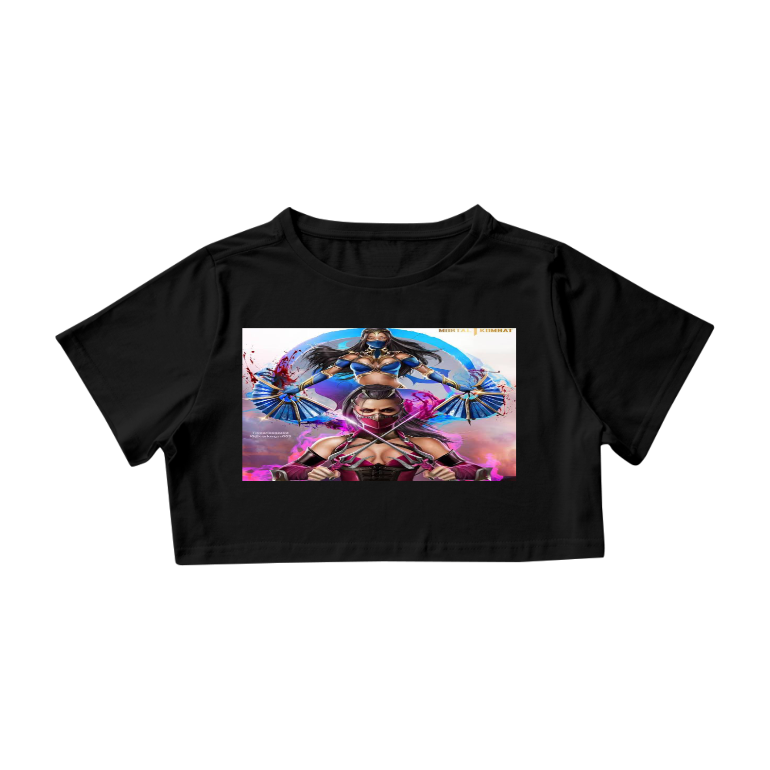 Camiseta masculina Mortal Kombat 