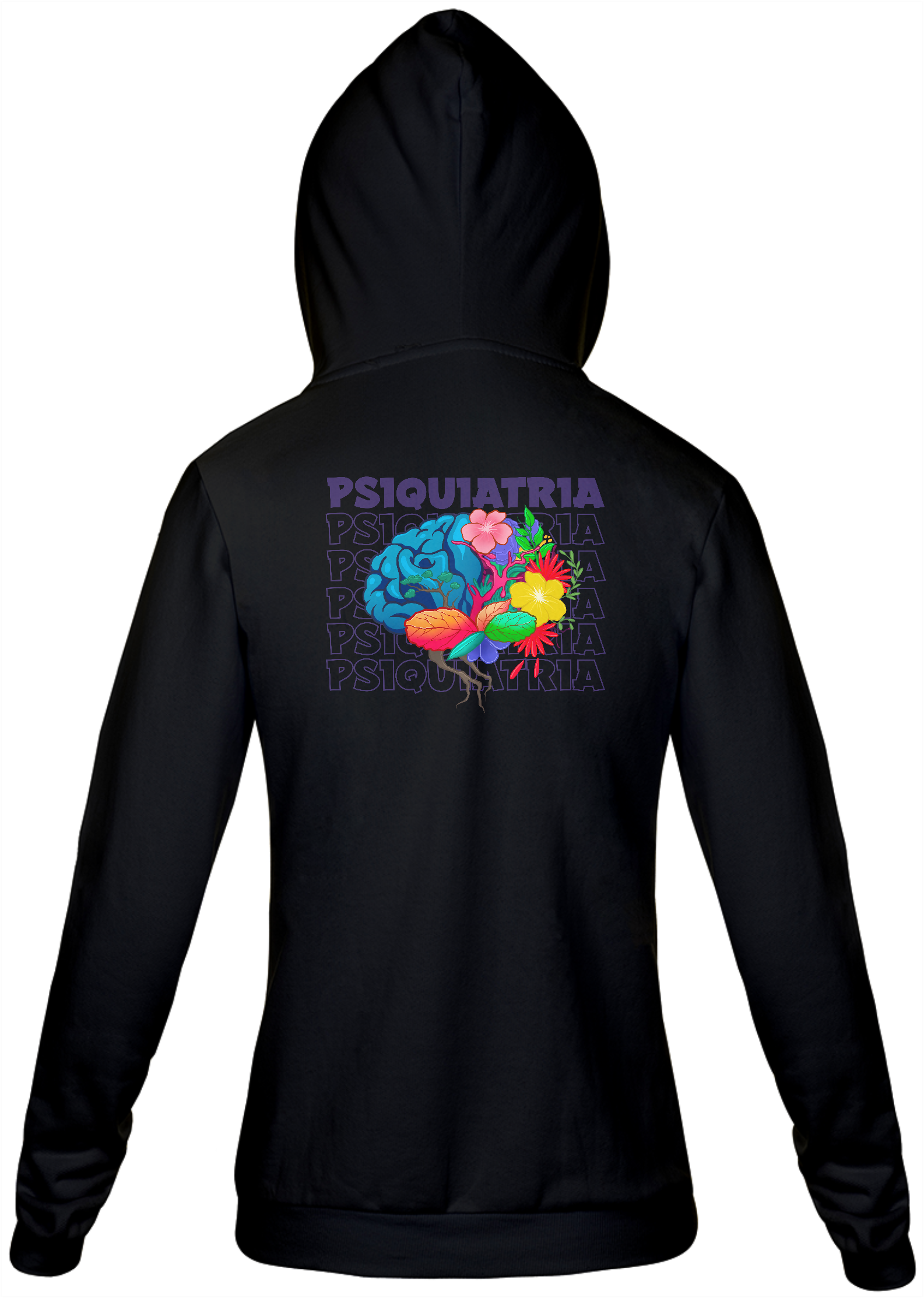 Moletom Zíper Psiquiatria