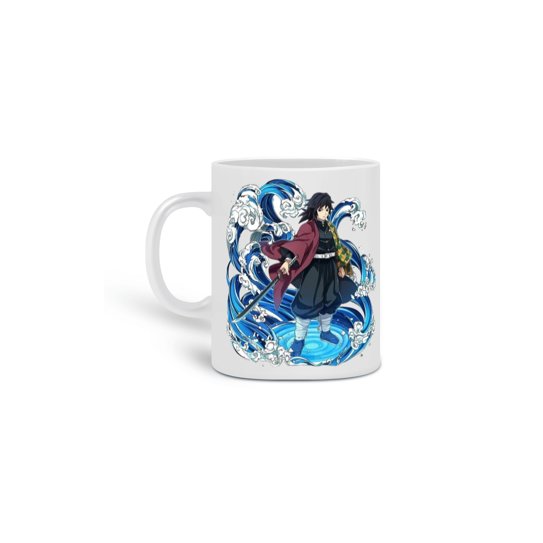 Caneca Giyu Tomioka | Pilar da Água | Demon Slayer