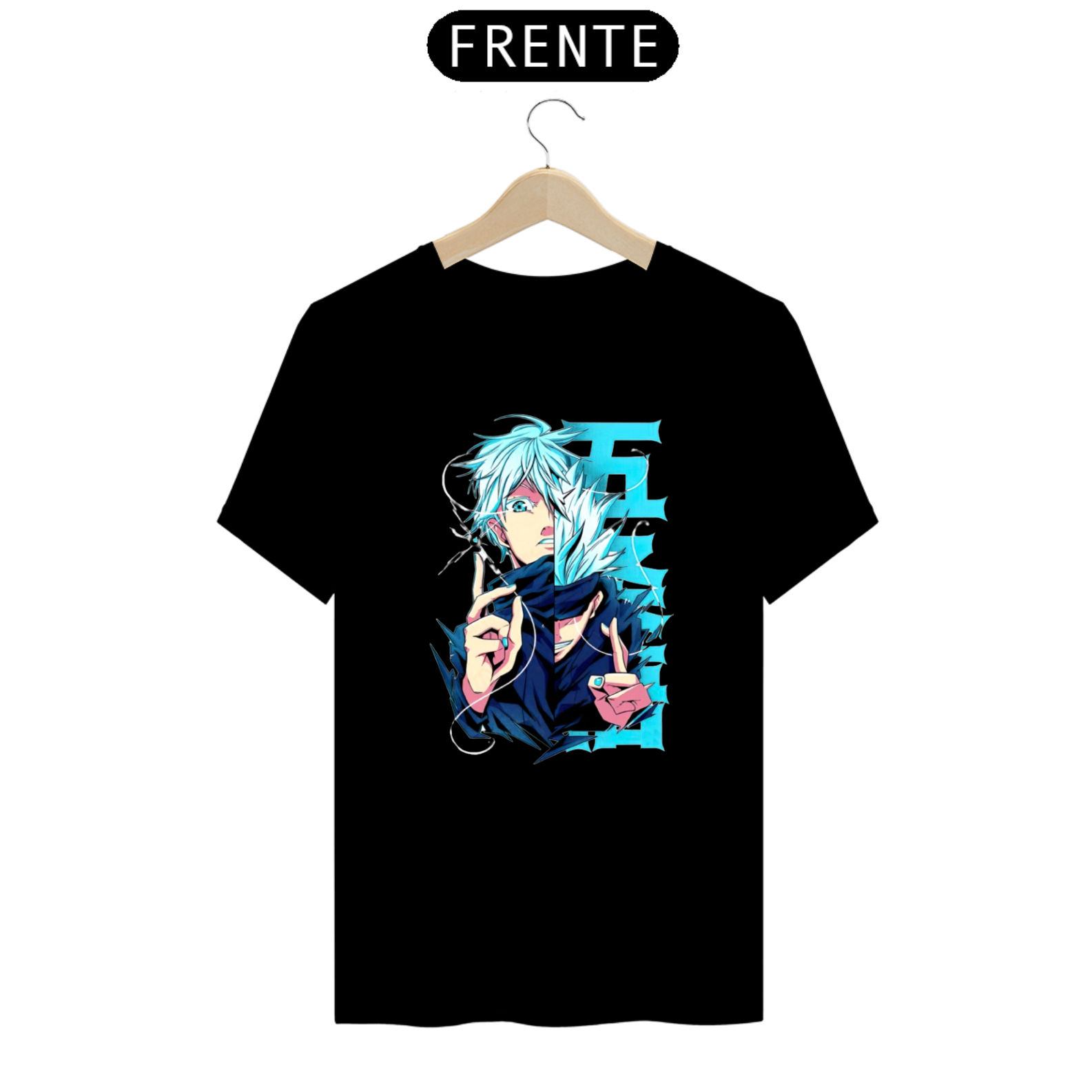 Nome do produto: Camiseta Satoru Gojo Colorida | Jujutsu Kaisen