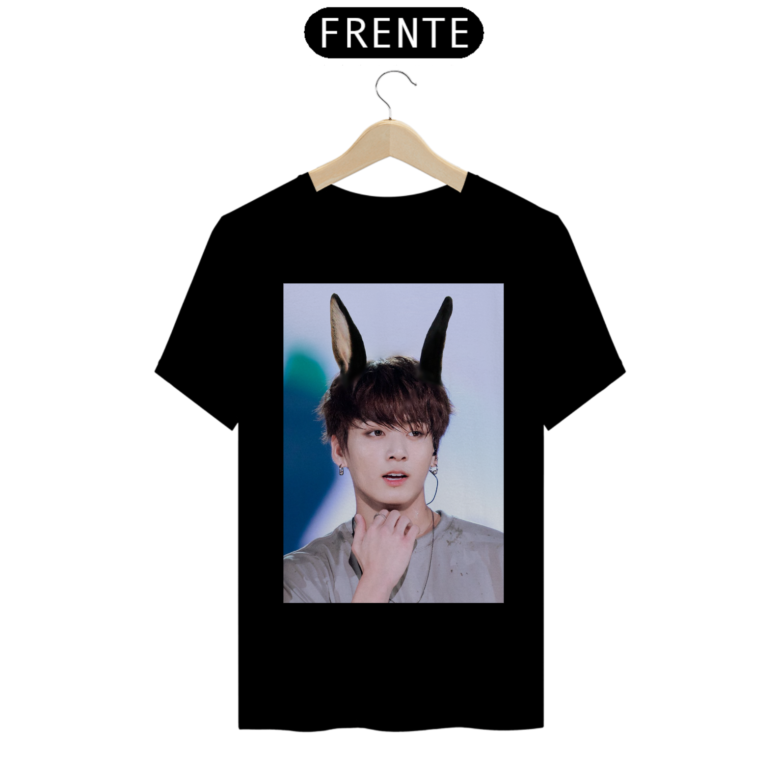 Nome do produto: Camiseta Jung Kook Bunny