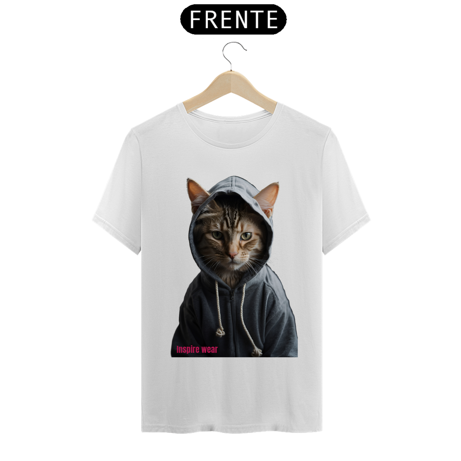 Camiseta Tshirt Gato bravo