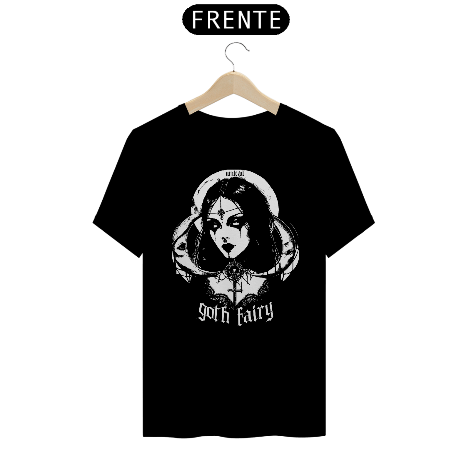 Nome do produto  Goth Fairy T-Shirt
