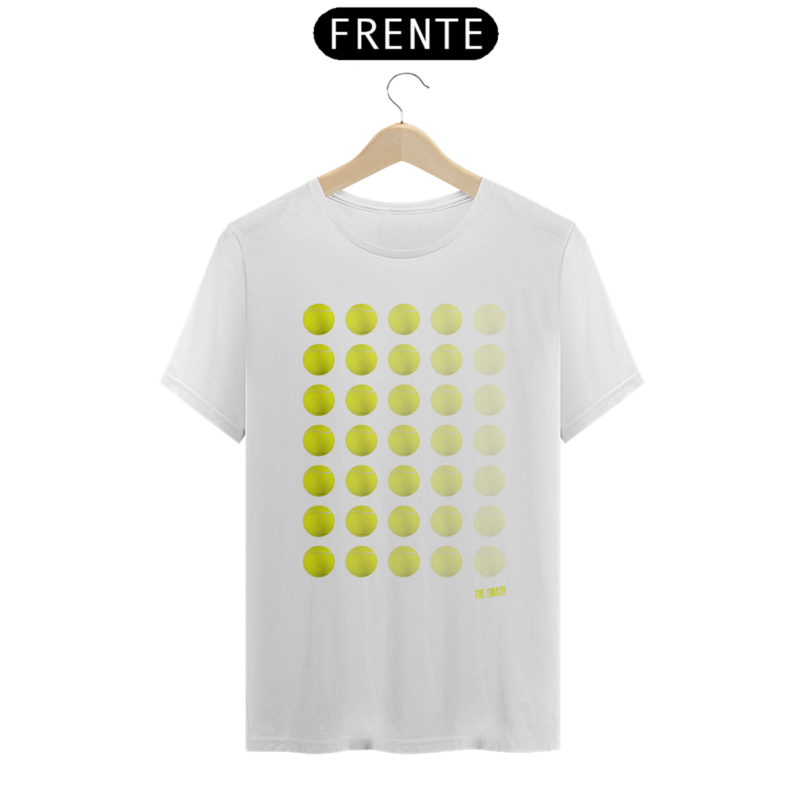 Camiseta Bola de Tênis Degradê