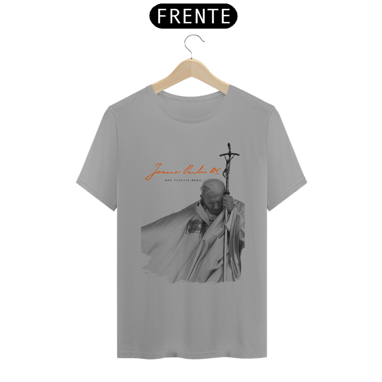Camiseta Clássica João Paulo II: Não Tenhais Medo BR