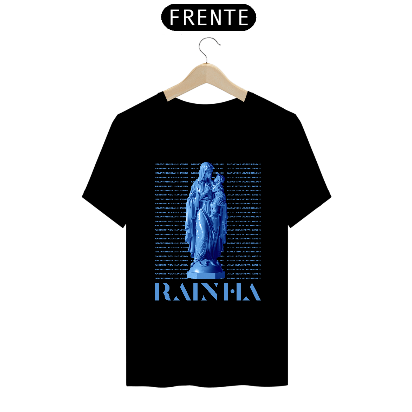 Camiseta Premium Maria Santíssima Auxílio dos Cristãos