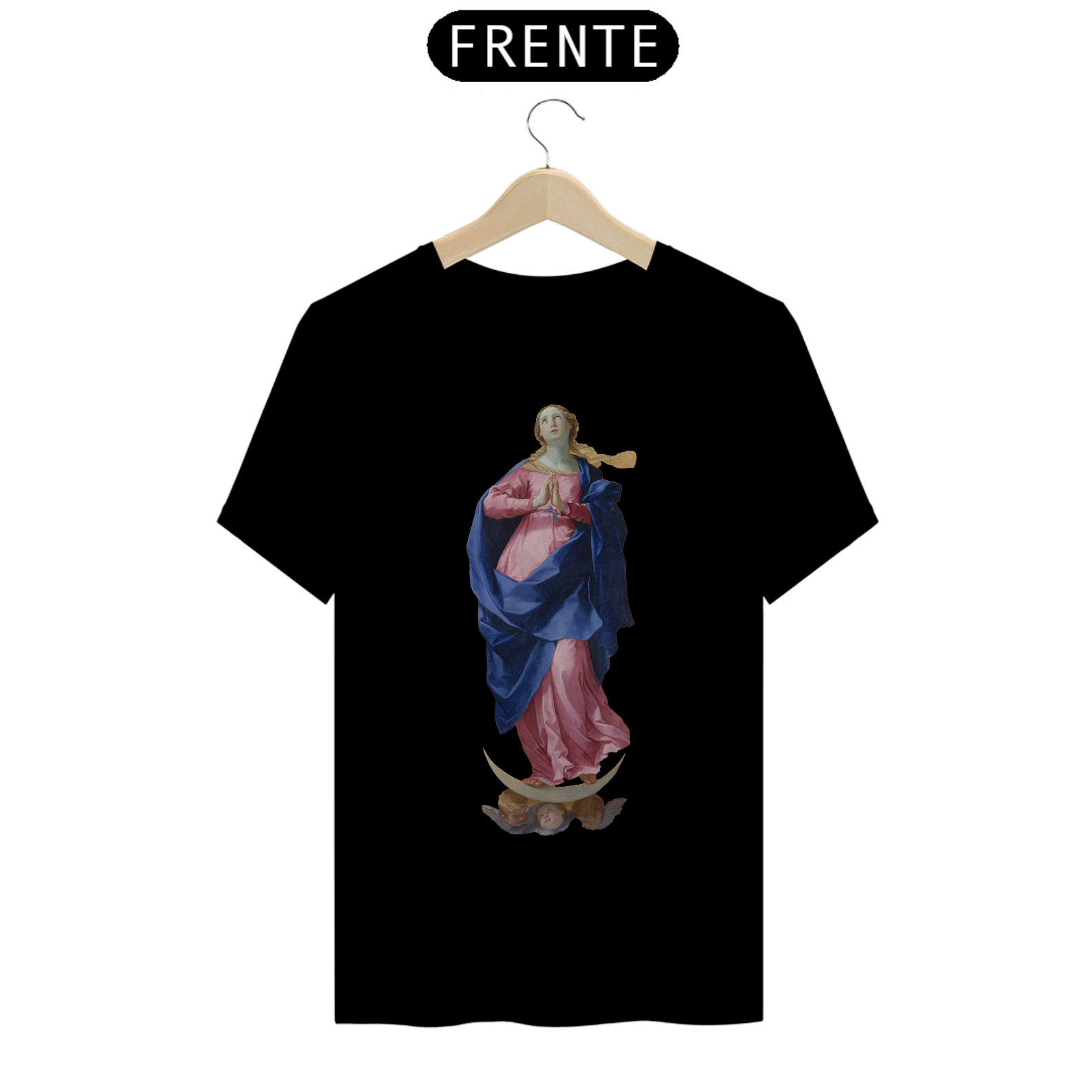Camiseta Clássica Nossa Senhora Imaculada Conceição Imagem