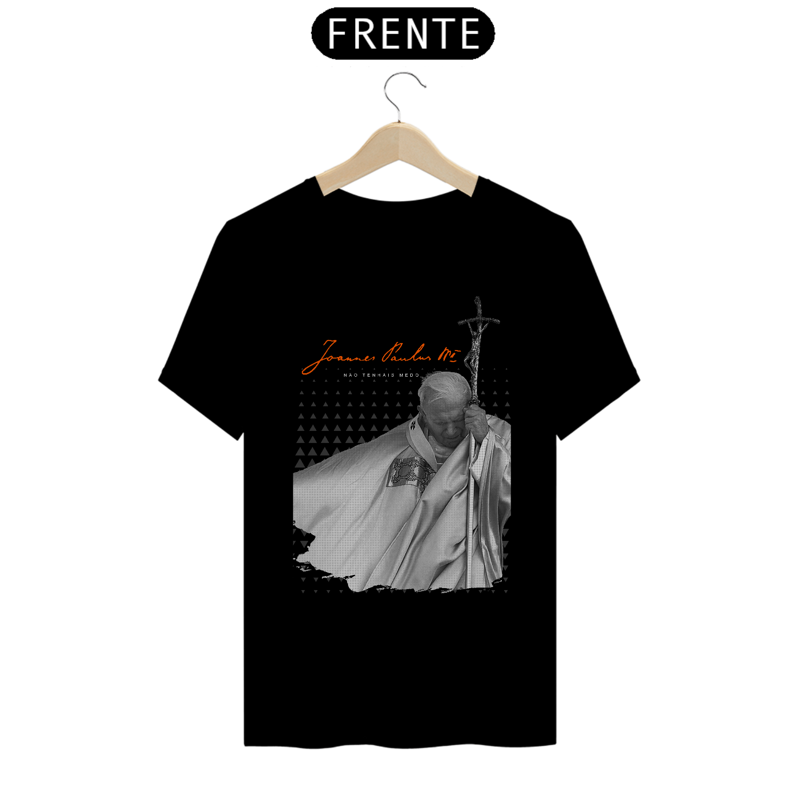 Camiseta Clássica João Paulo II: Não Tenhais Medo