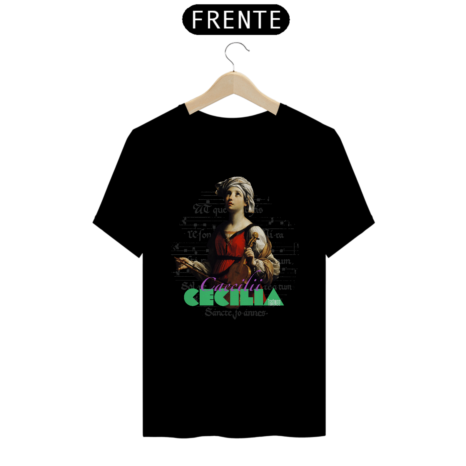 Camiseta Clássica Santa Cecília