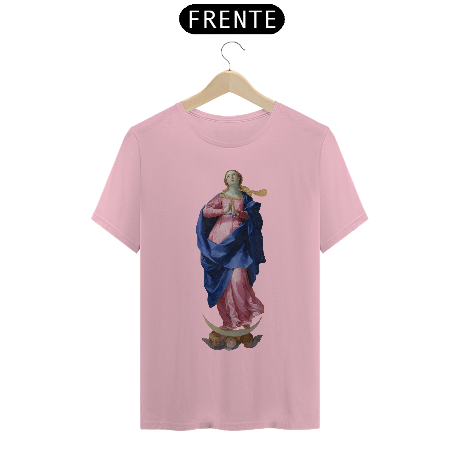 Camiseta Basic Nossa Senhora Imaculada Conceição Imagem