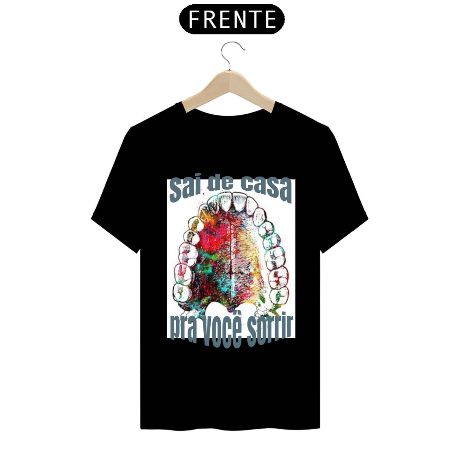 camiseta sai de casa