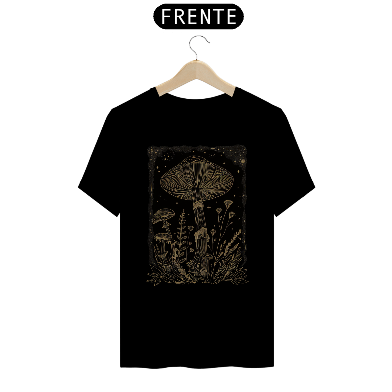 T-Shirt Black Gold 11