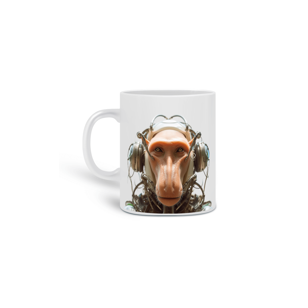 Nome do produto: Caneca Macaco Narigudo 