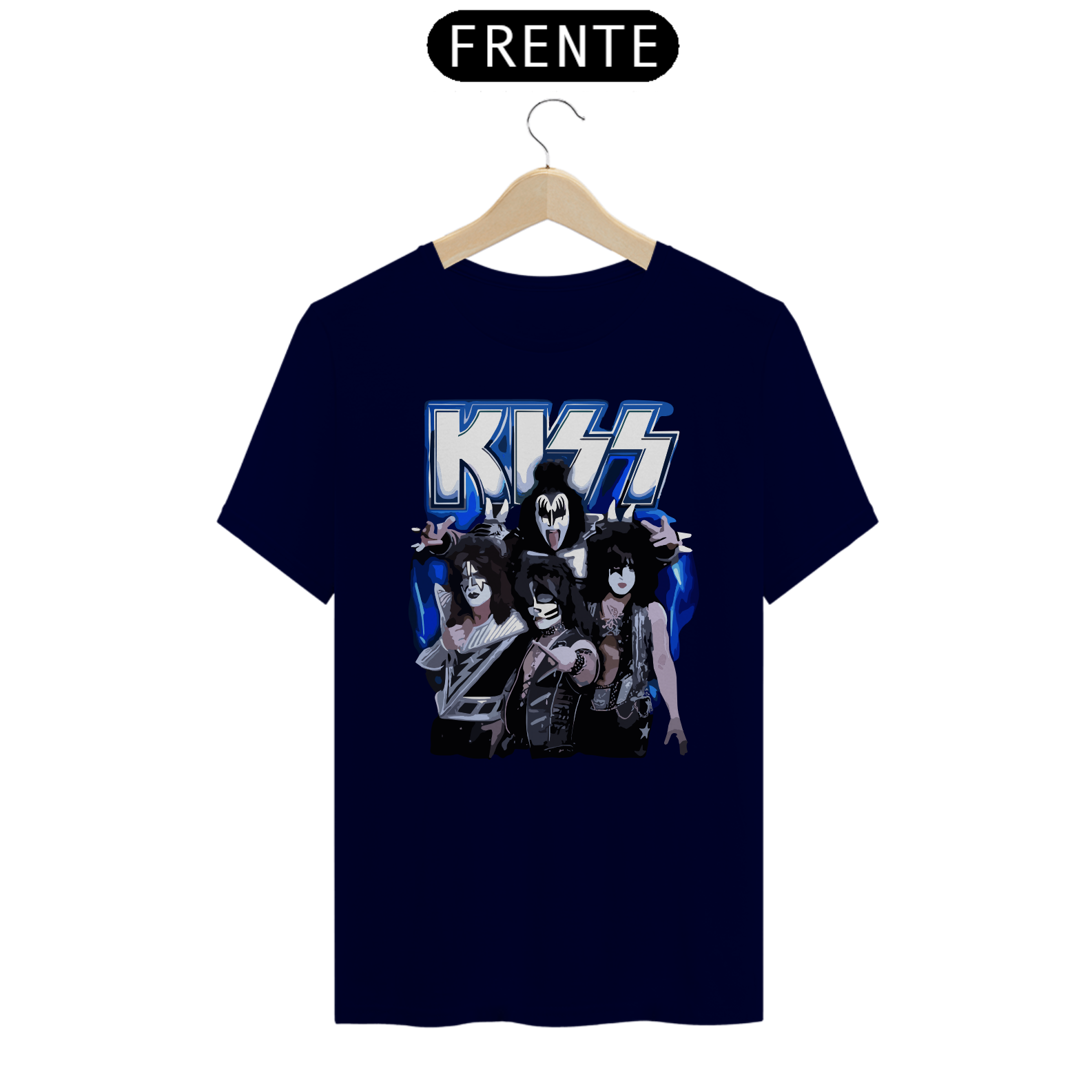 KISS ICE - Camiseta Personalizada com Estampa
