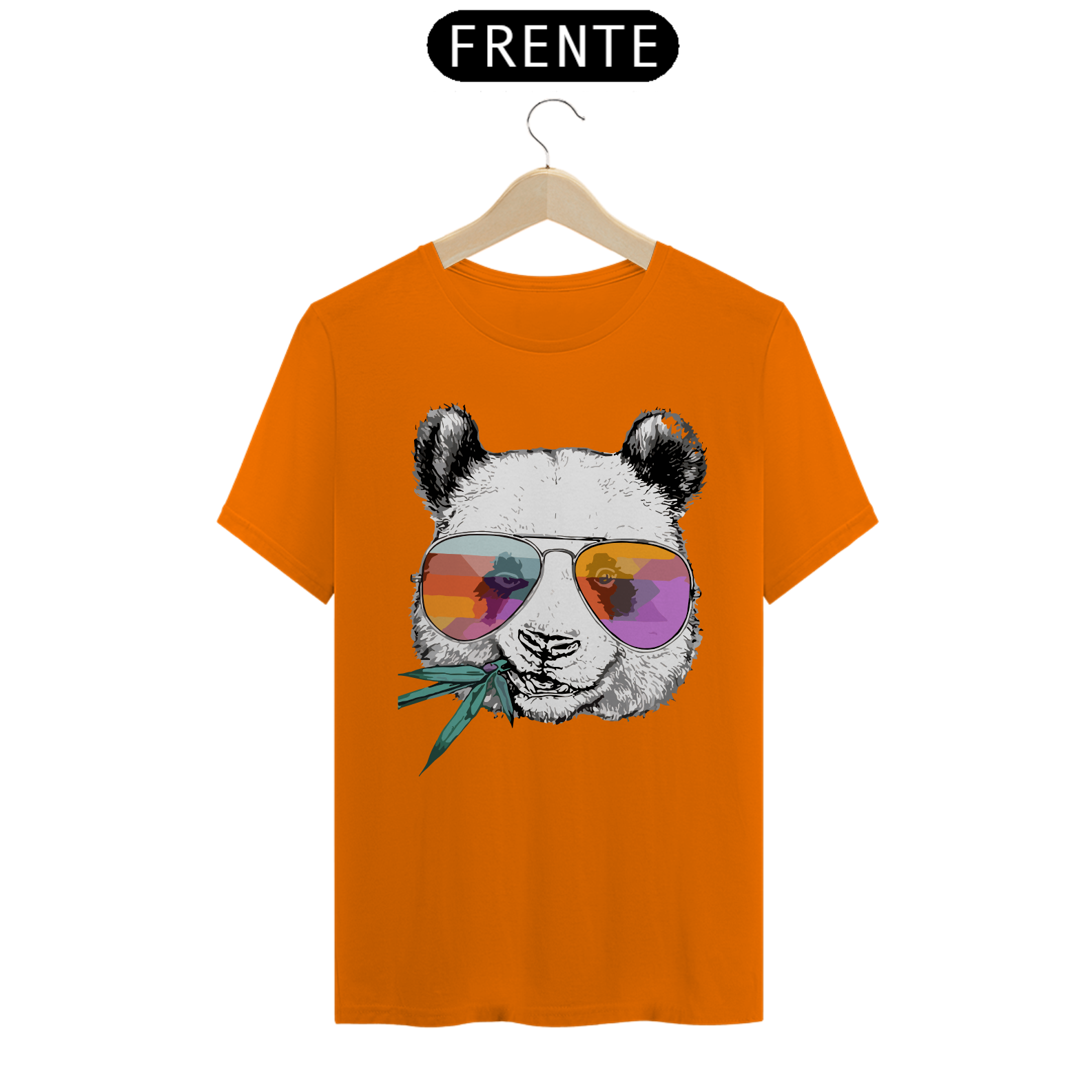 Camiseta Personalizada Estampa PANDA RAY BAN