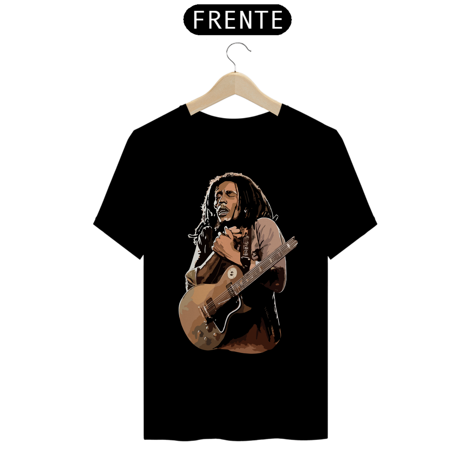 BOB MARLEY REDEMPTION SONG - Camiseta Personalizada com Estampa Raggae