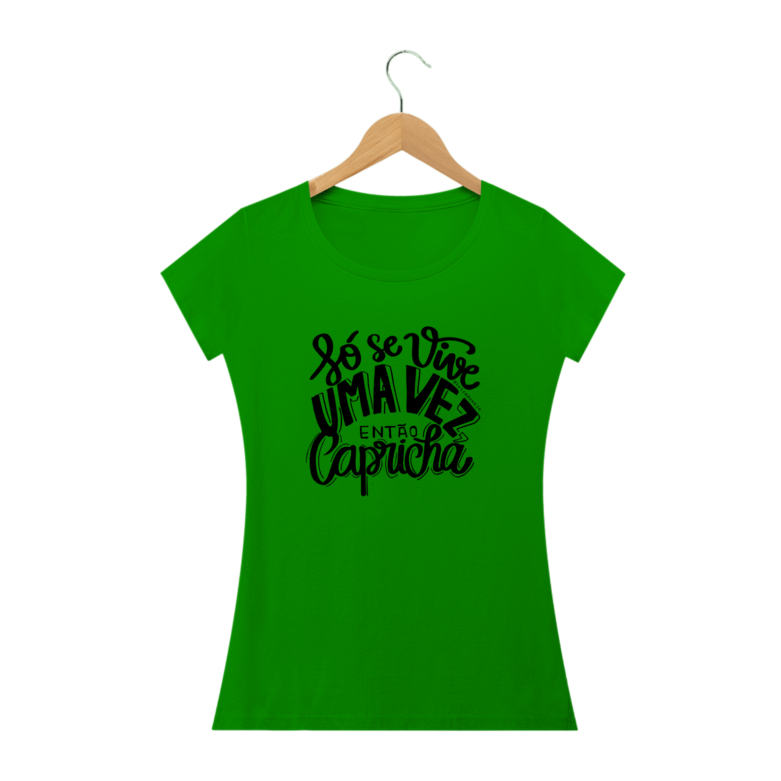 SÓ SE VIVE UMA VEZ - Camiseta Personalizada com Estampa com Frase Divertida