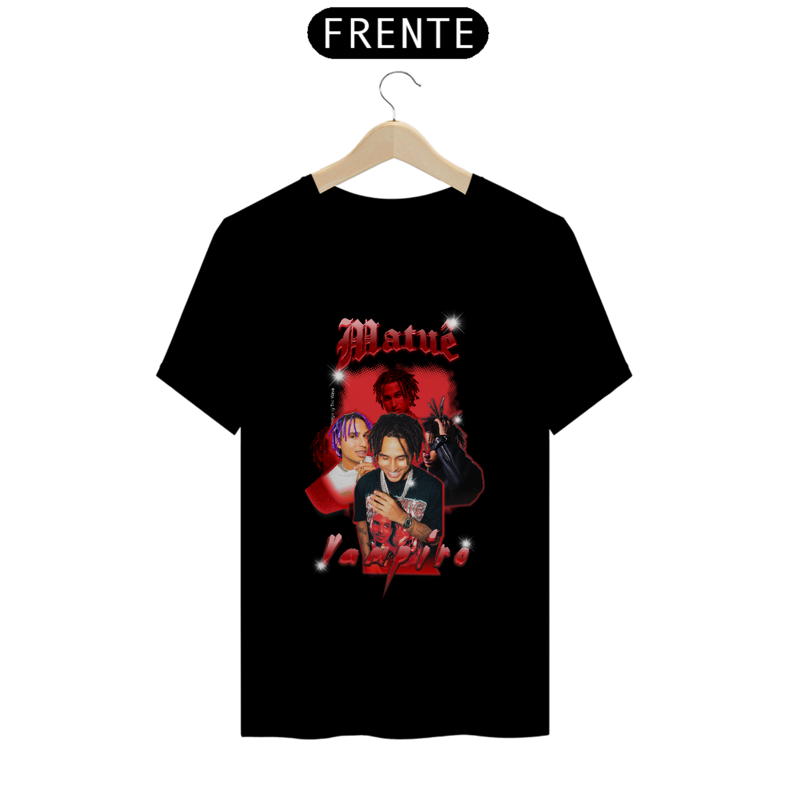 Nome do produto  T-shirt graphic tees/bootleg Matuê
