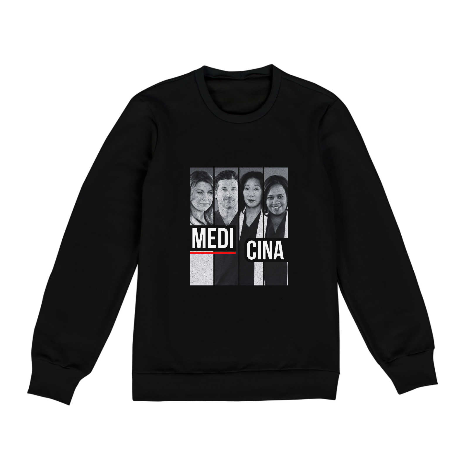 MOLETOM UNISSEX - MEDICINA - GREY'S ANATOMY 