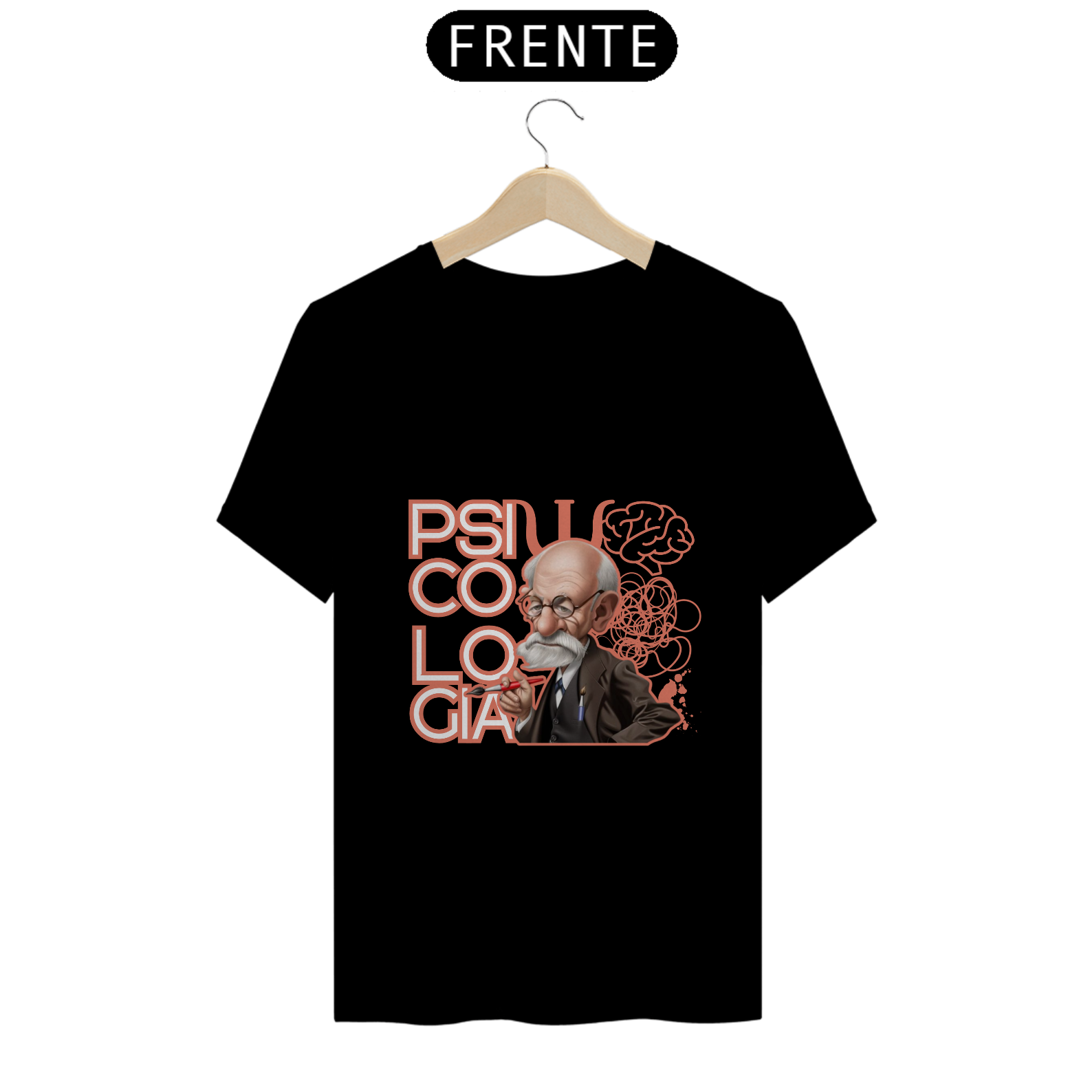 CAMISA QUALITY - PSICOLOGIA - FREUD