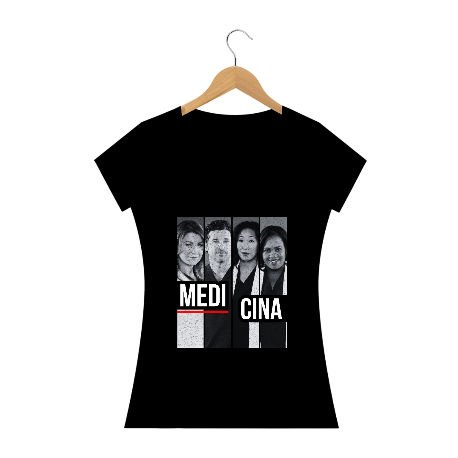 CAMISA QUALITY BABY LONG - MEDICINA - GREY'S ANATOMY