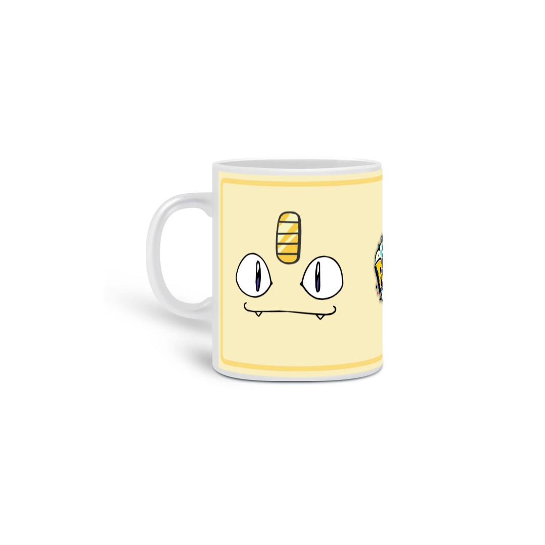 Caneca - BASIC - Pokemon - Meowth