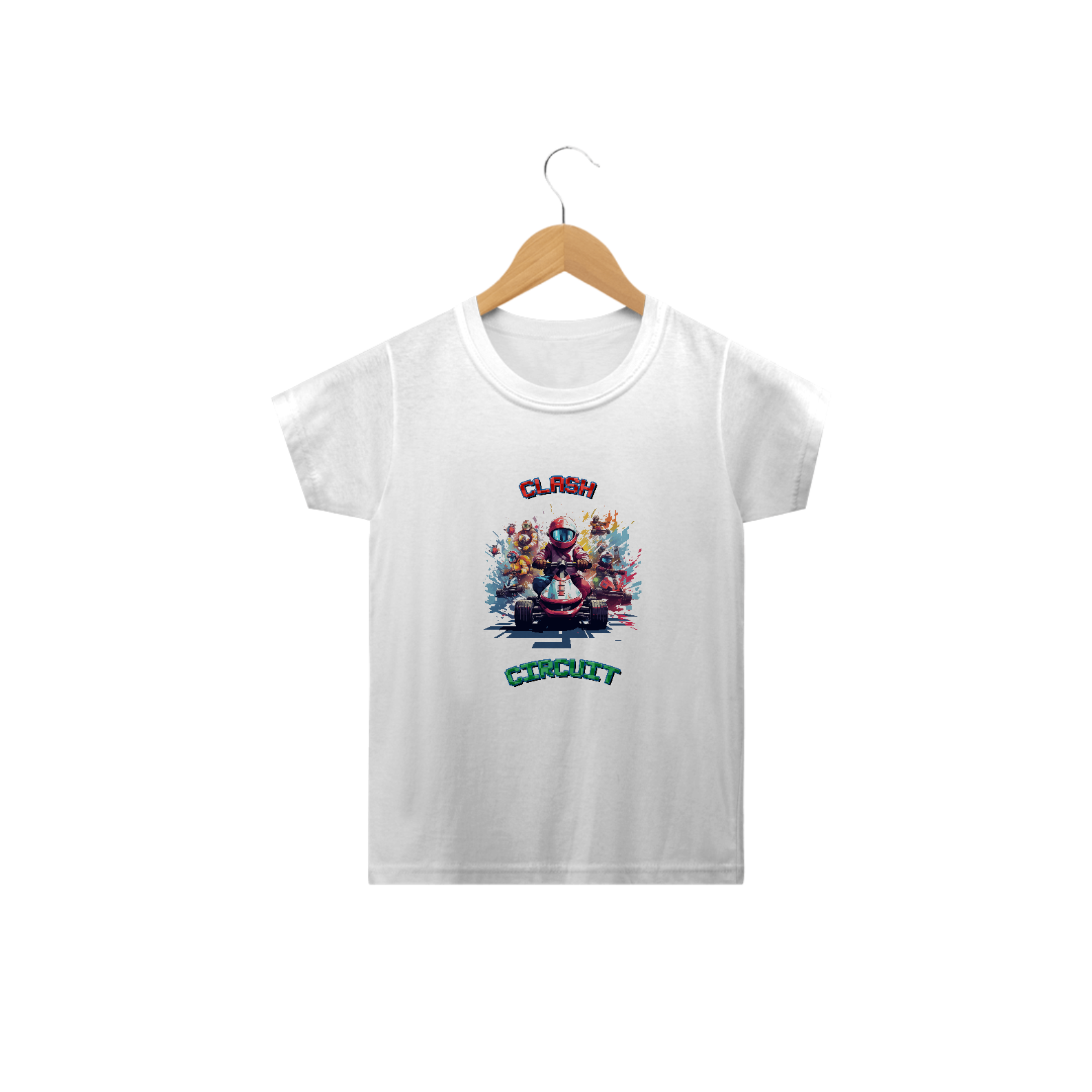 Camiseta Clash Circuit Infantil