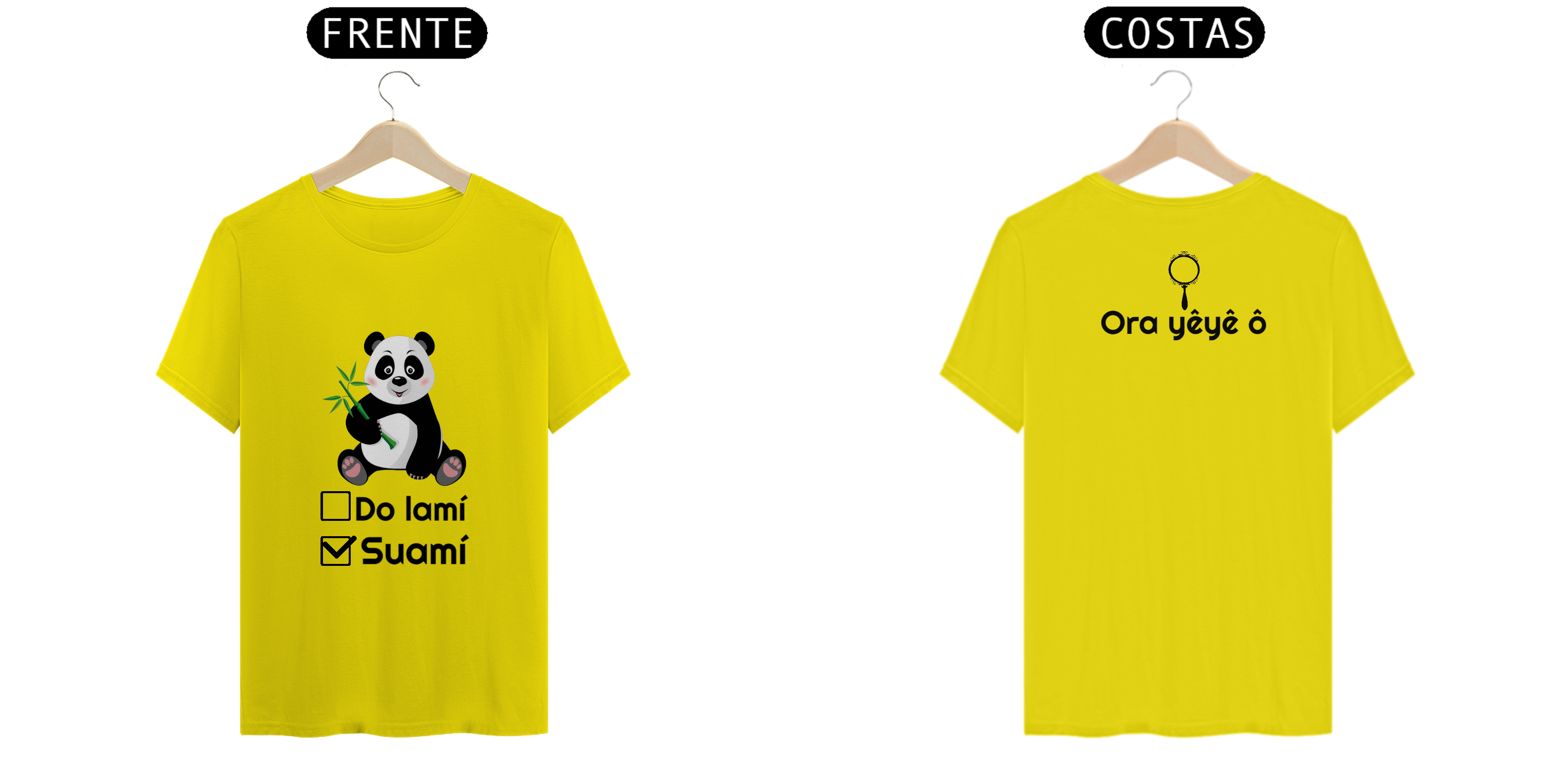 Nome do produto  CAMISETA PANDA SUAMI