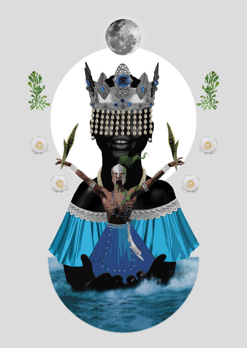 Pôster Fotográfico Yemanjá Ogunté Fosco Gramatura 240g Alta Qualidade